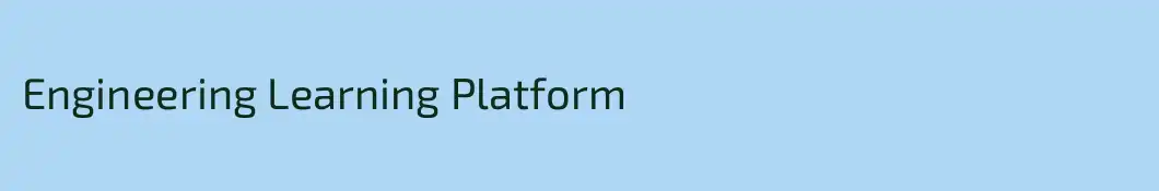 Engineering Learning Platform